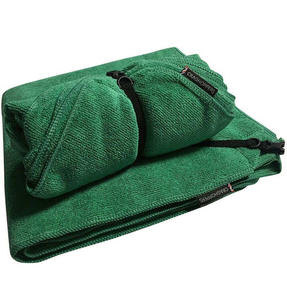 Craghoppers Compact Towel / Agave Green